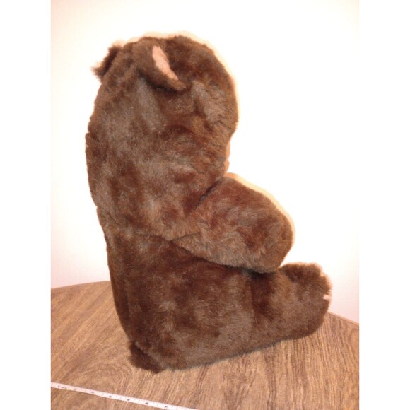 Carousel By Guy Plush Brown Grizzly Bear Vintage 18” Teddy - Cabin Gift 1980s - Picture 11 of 16